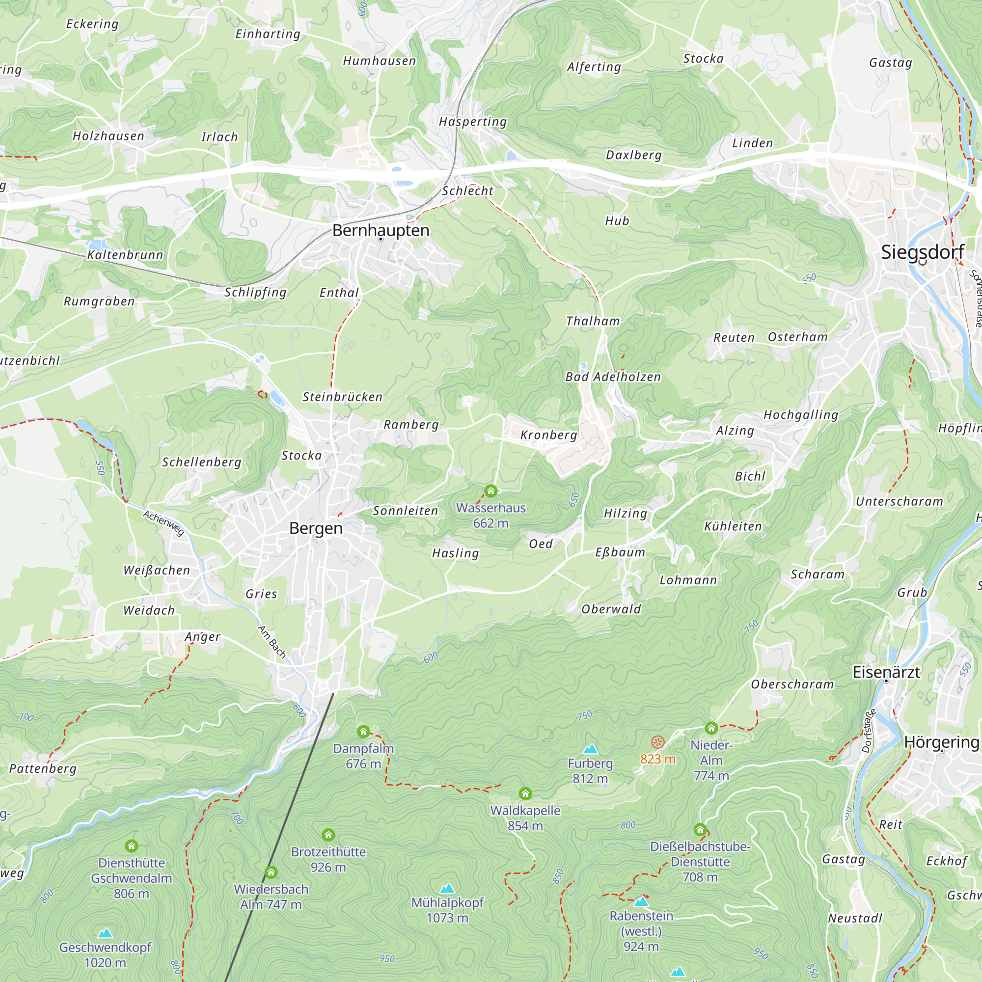 Wasserhaus map
