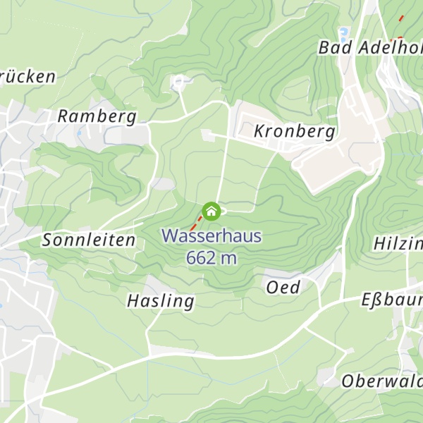 Map of Wasserhaus