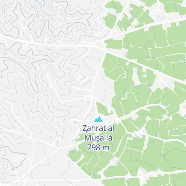 Map of Z̧ahrat Zaqyū