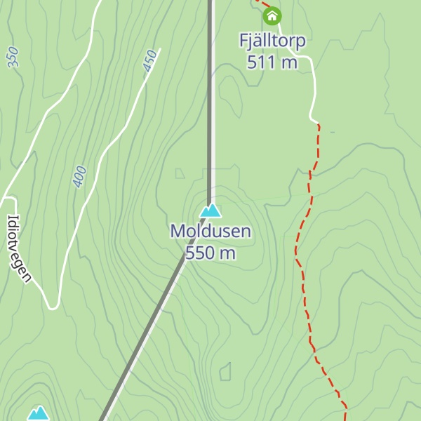 Map of Moldusen