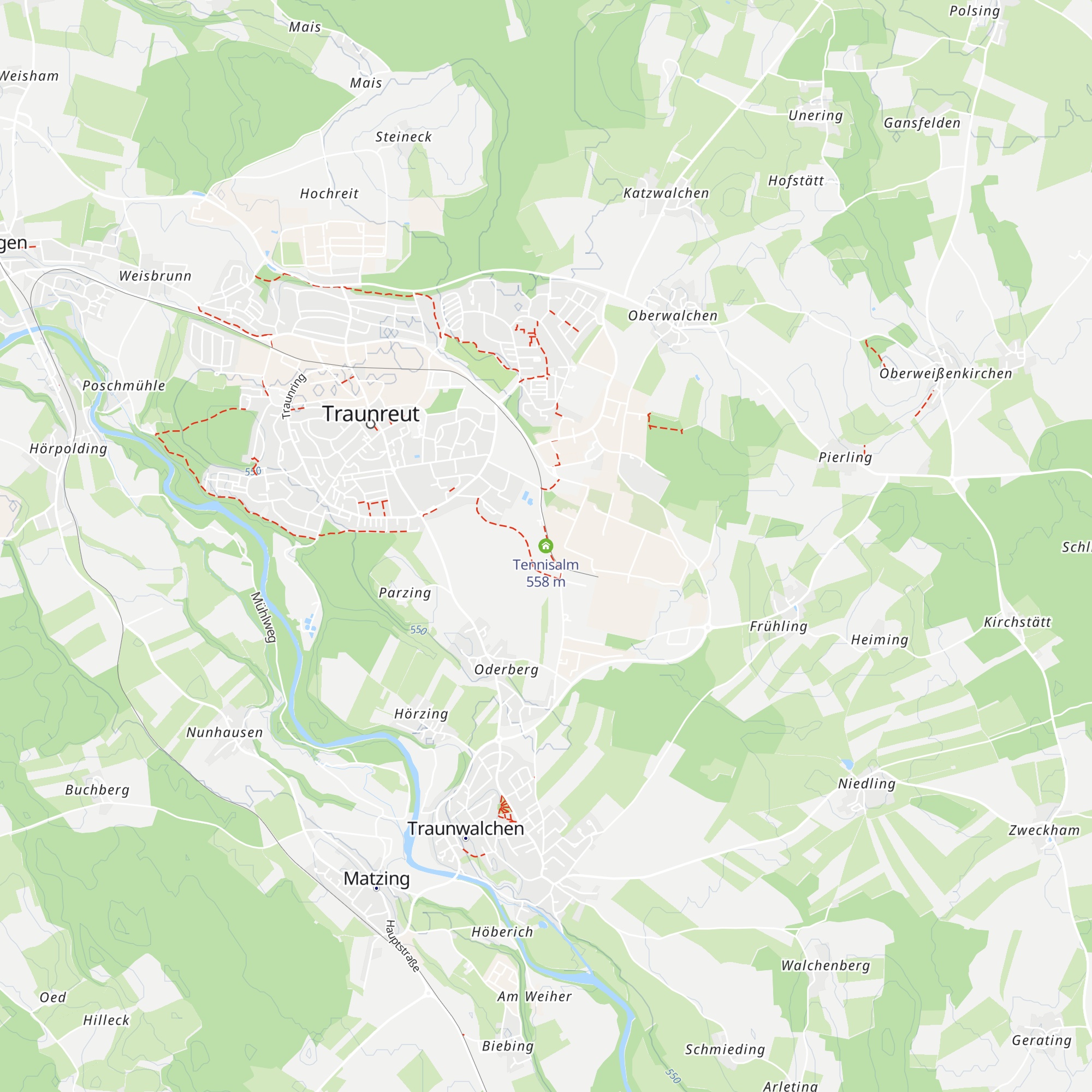 Tennisalm map
