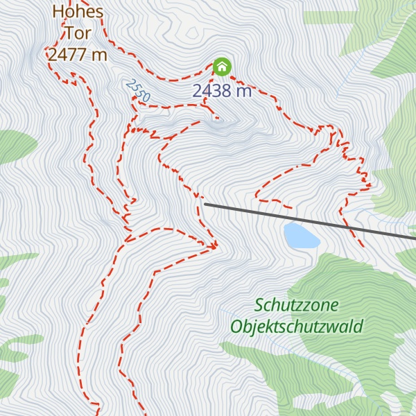 Map of Blauspitz