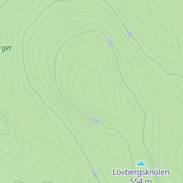 Map of Långhusberget
