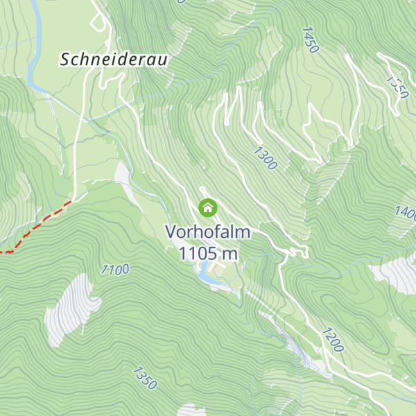 Map of Vorhofalm
