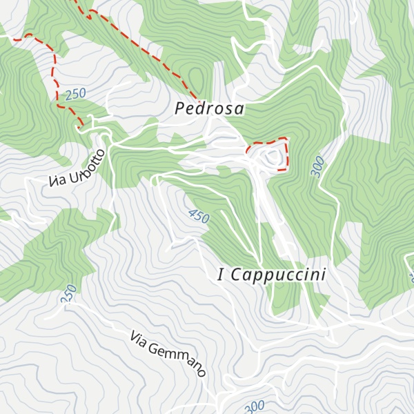 Map of Monte Auro