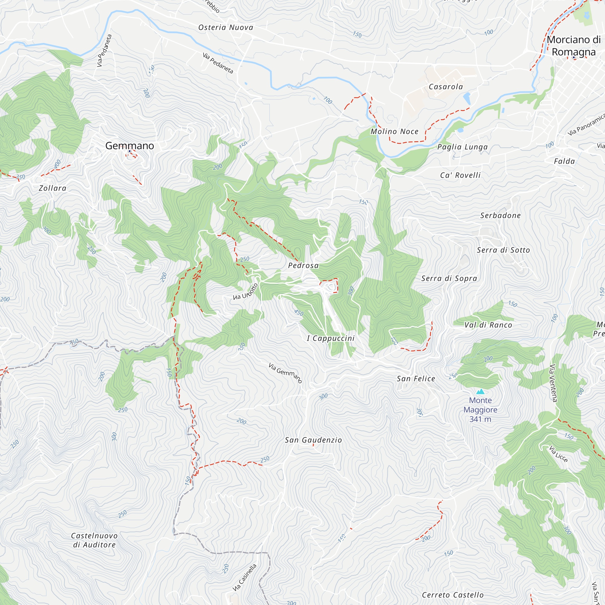 Baita "La Tiperia" map