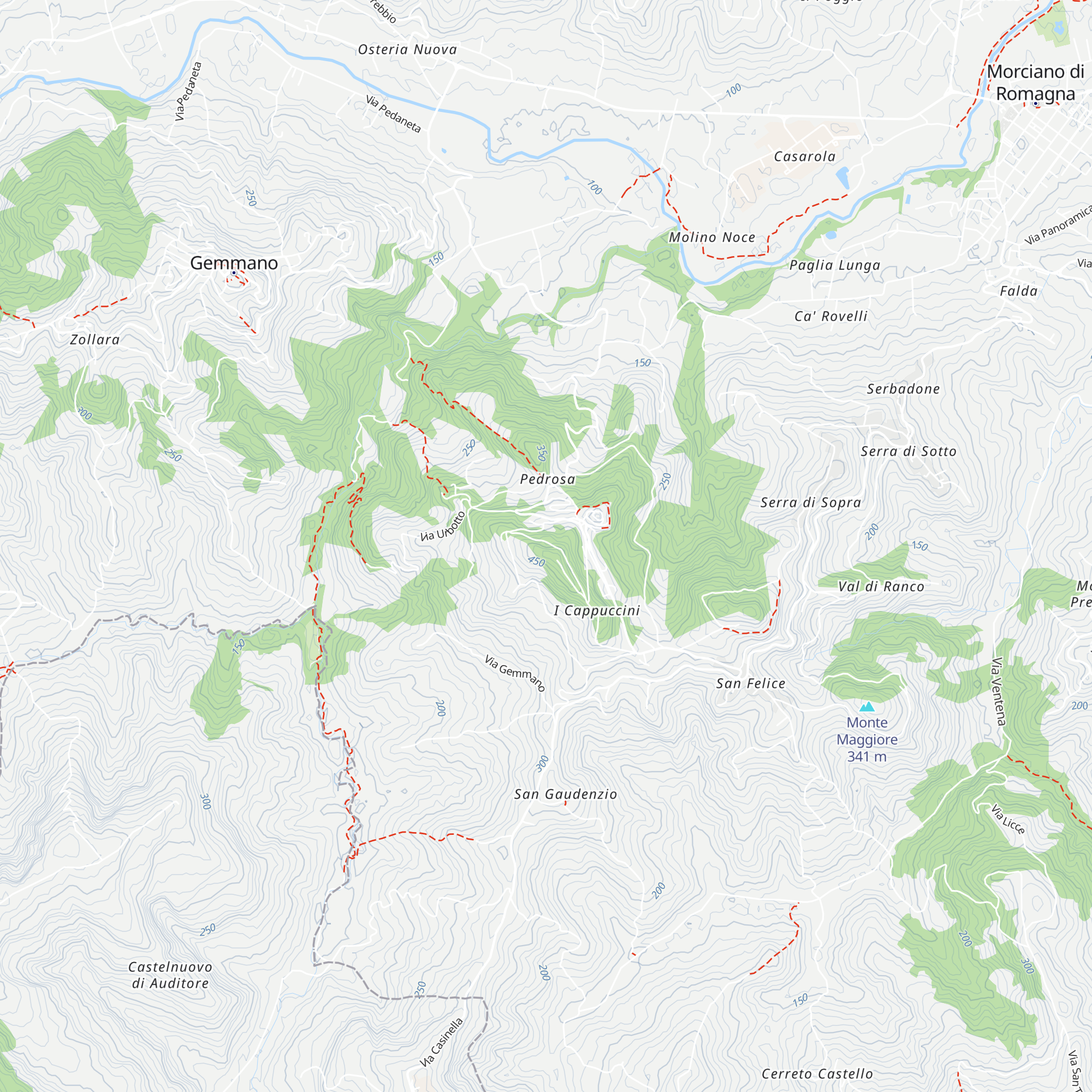 Baita "La Tiperia" map