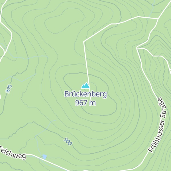 Map of Brückenberg