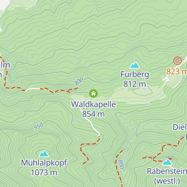 Map of Waldkapelle