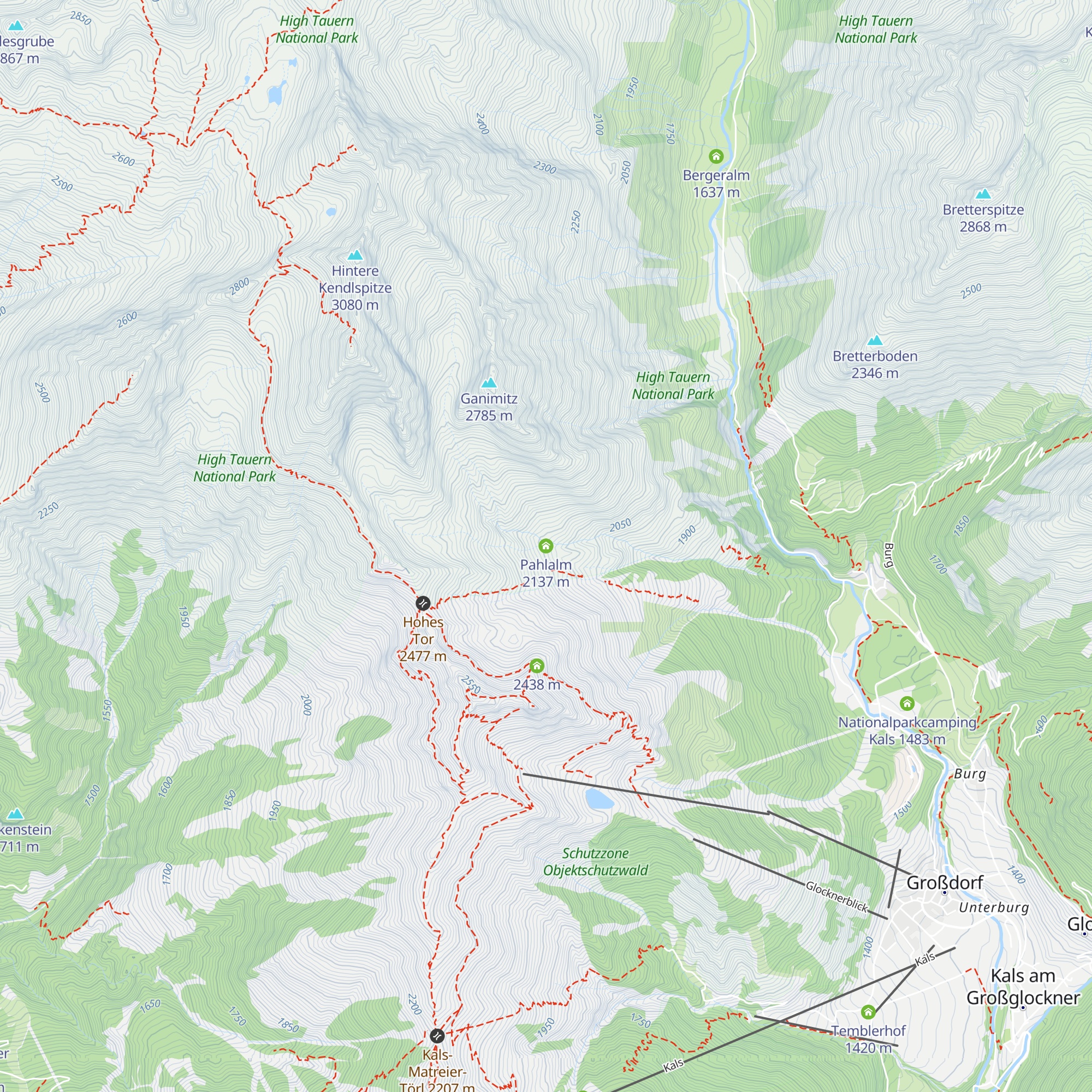 Pahlalm map