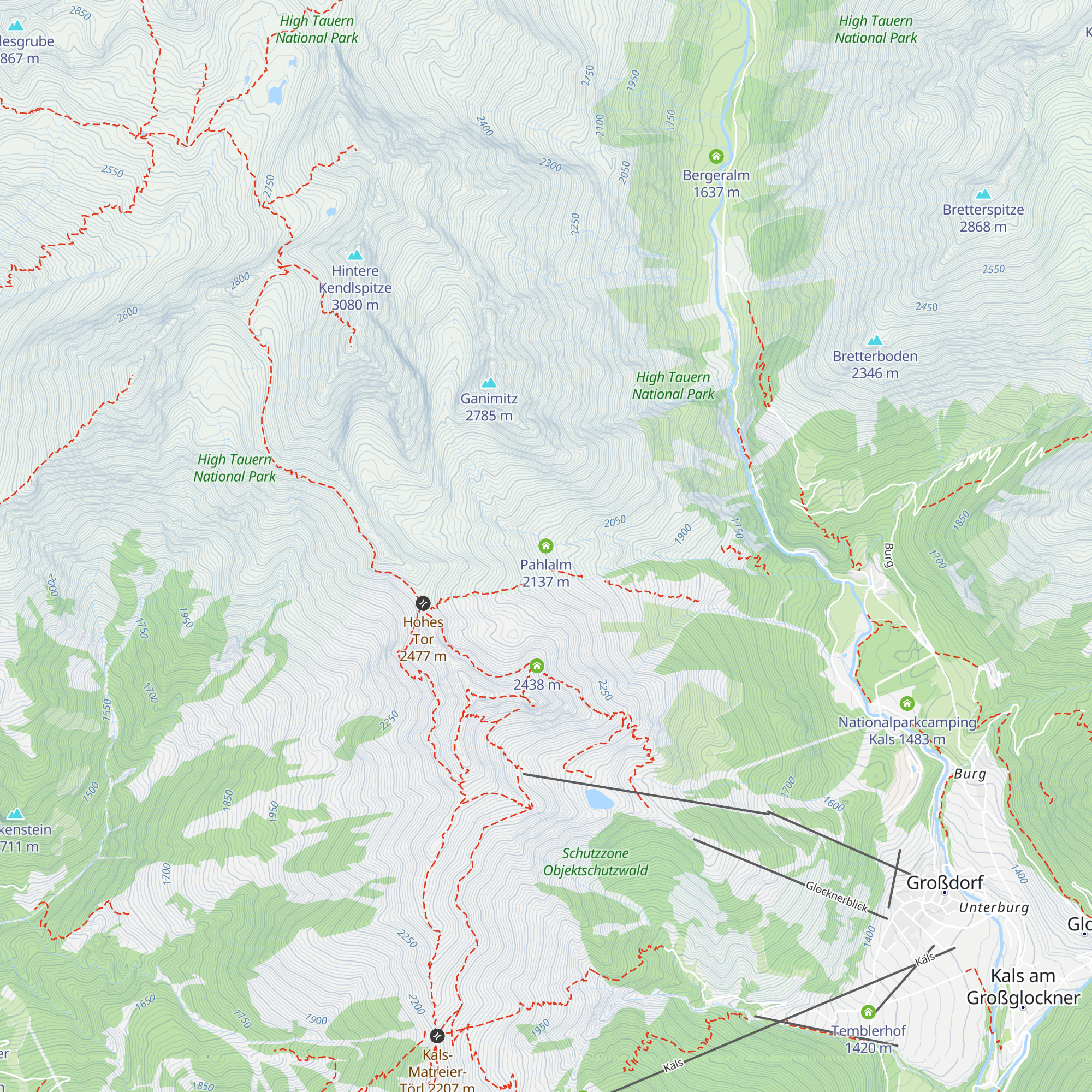 Pahlalm map