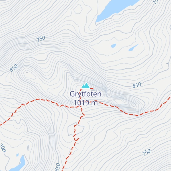Map of Grytfoten