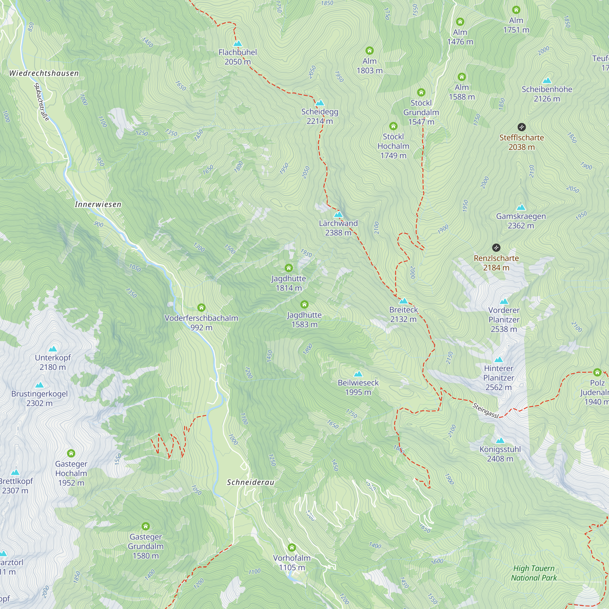 Jagdhütte map