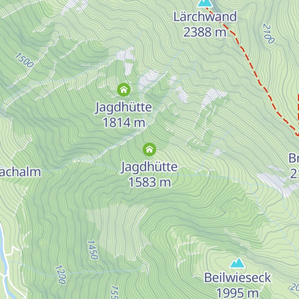 Map of Jagdhütte