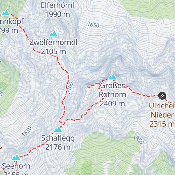 Map of Rothörndl