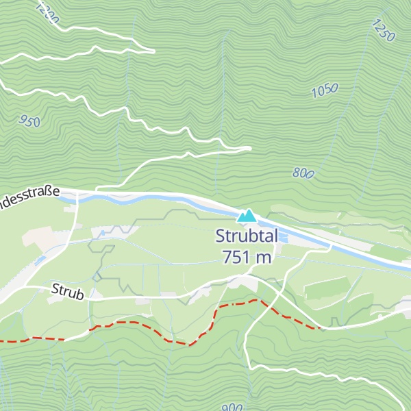 Map of Tiroler Waldstüberl