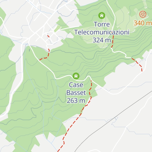 Map of Case Basset