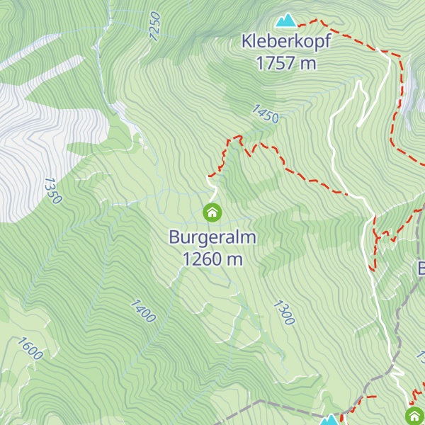 Map of Burgeralm