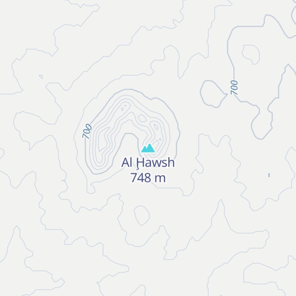 Map of Al Ḩawsh