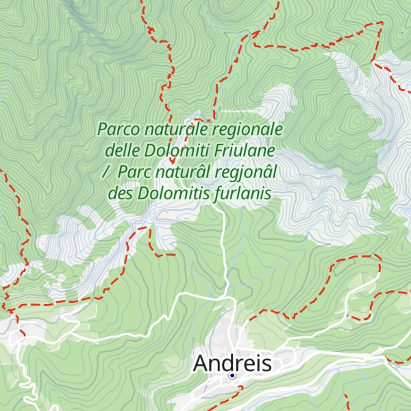 Map of Col di Crous