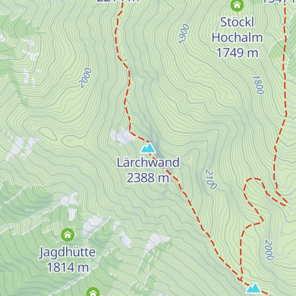 Map of Lärchwand