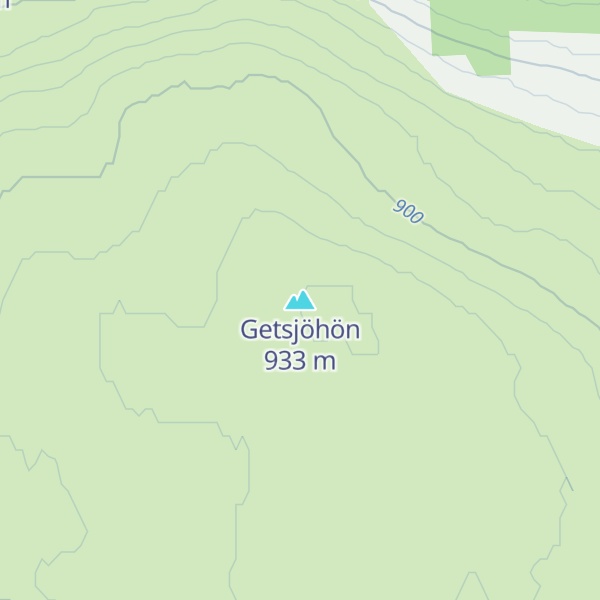 Map of Getsjöhön