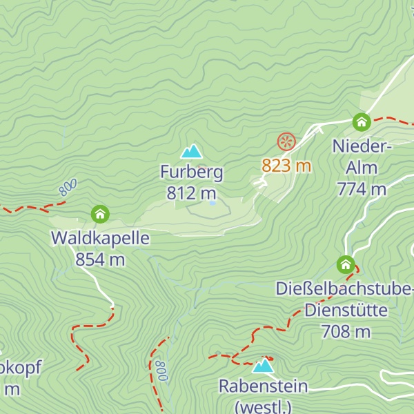 Map of Mitteregg Stadl