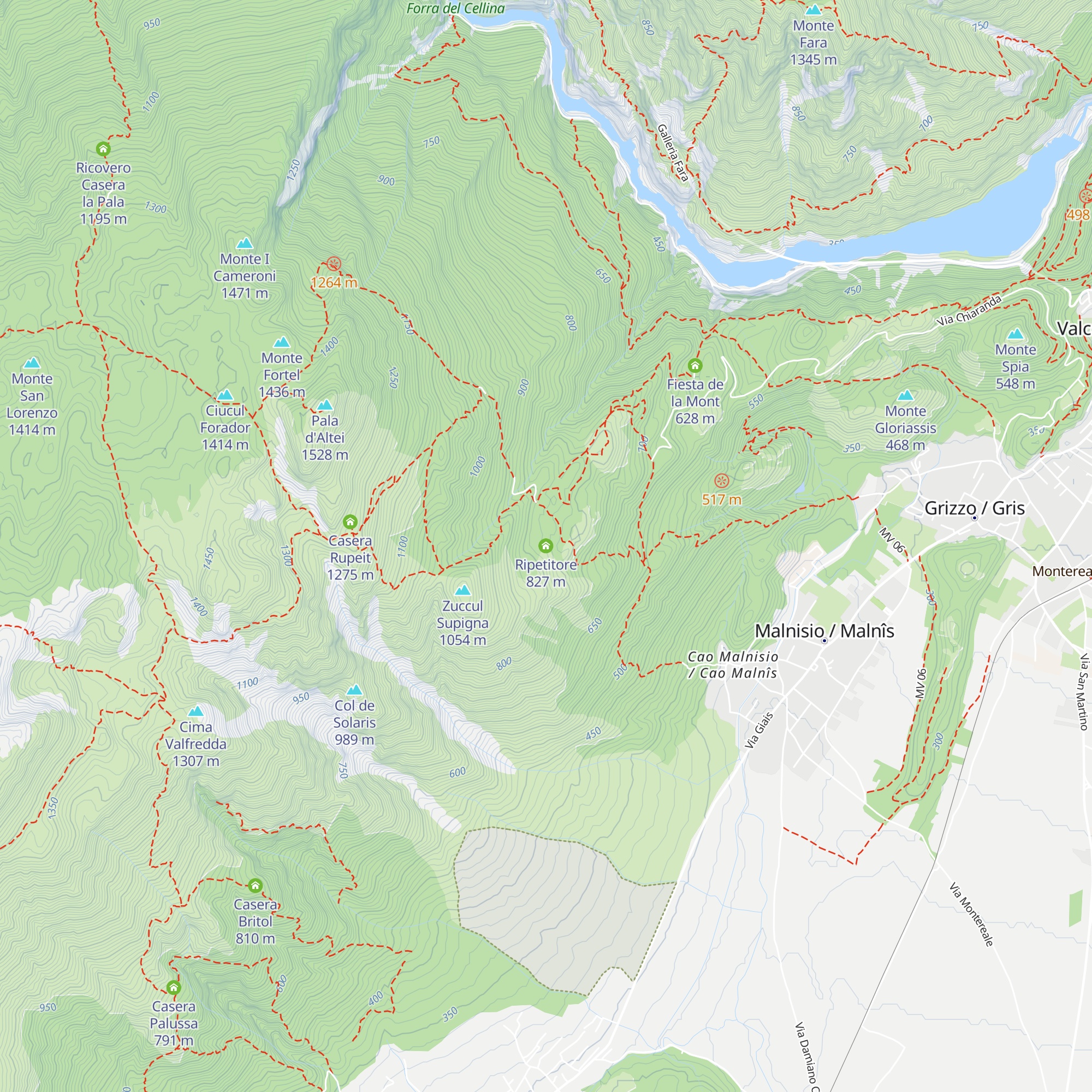 Ripetitore map