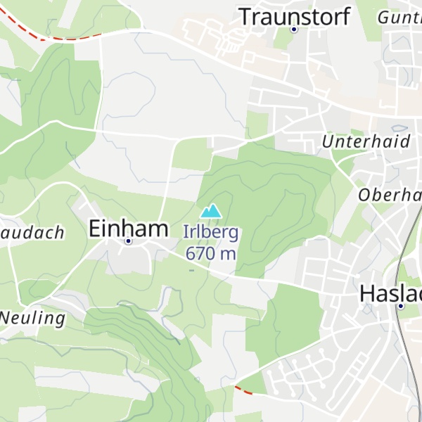 Map of Irlberg