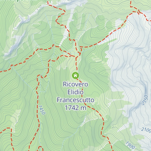 Map of Ricovero Elidio Francescutto