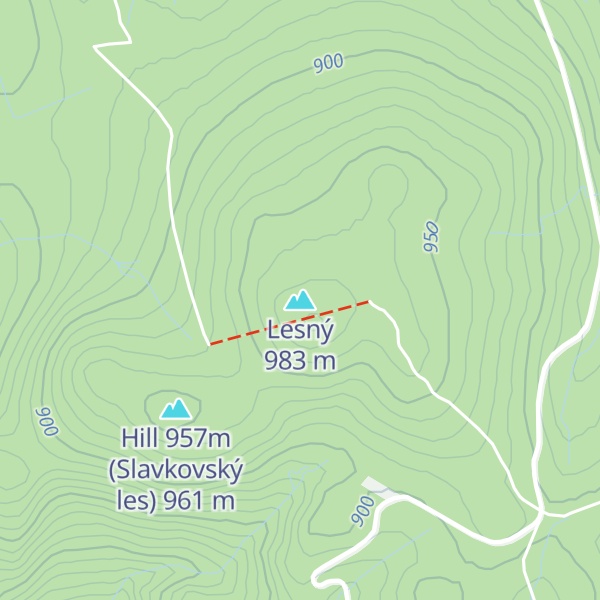 Map of Lesný