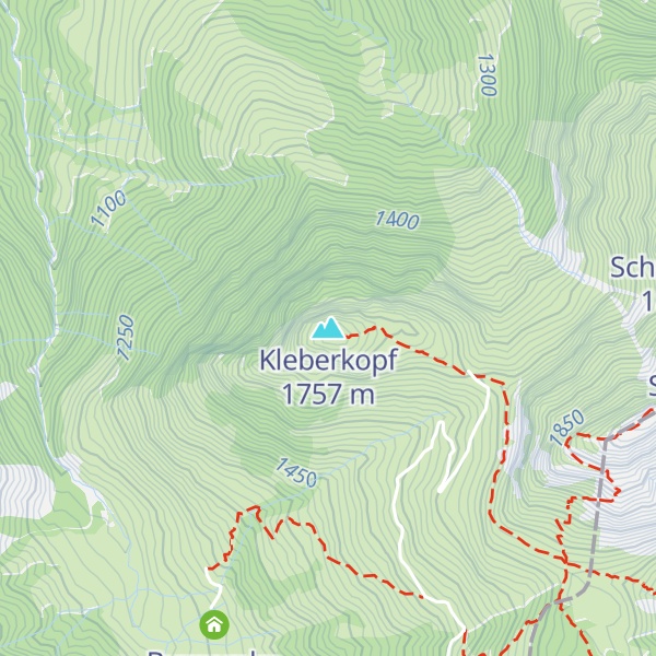 Map of Kleberkopf