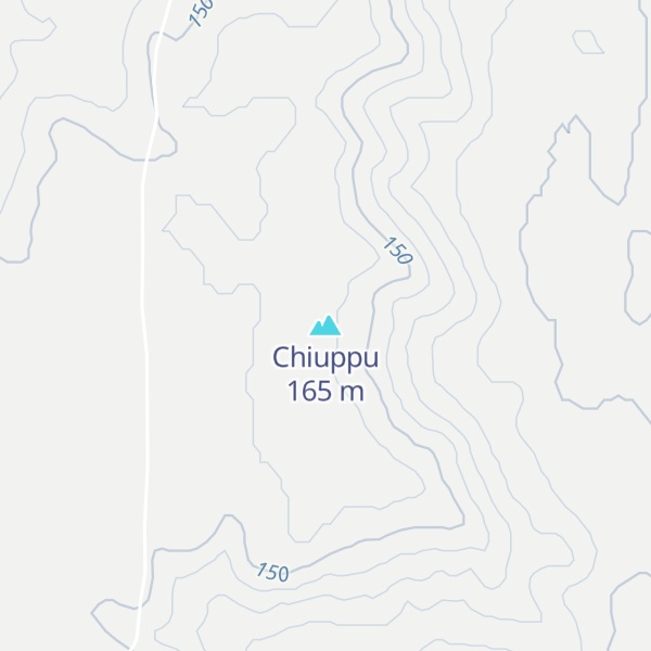 Map of Chiuppu