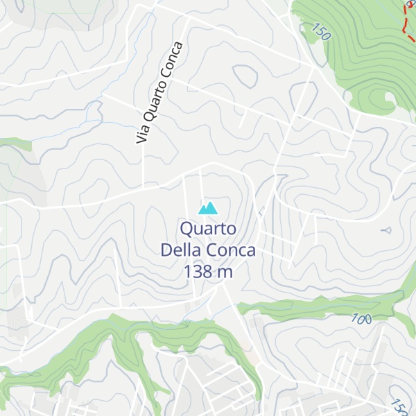 Map of Quarto Della Conca