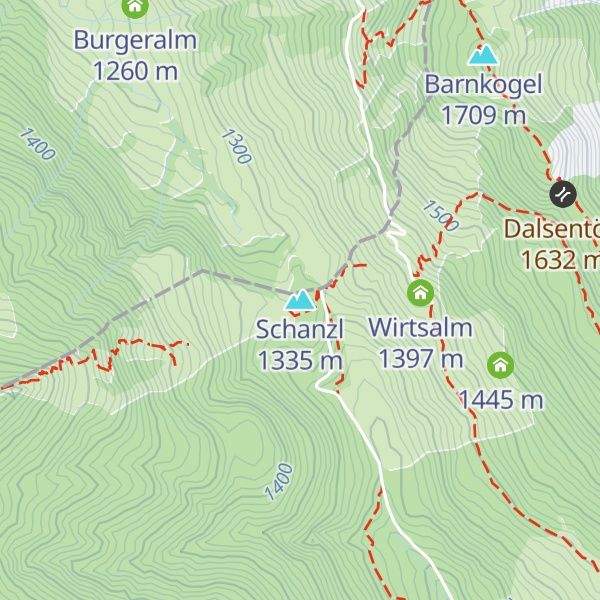 Map of Schanzl