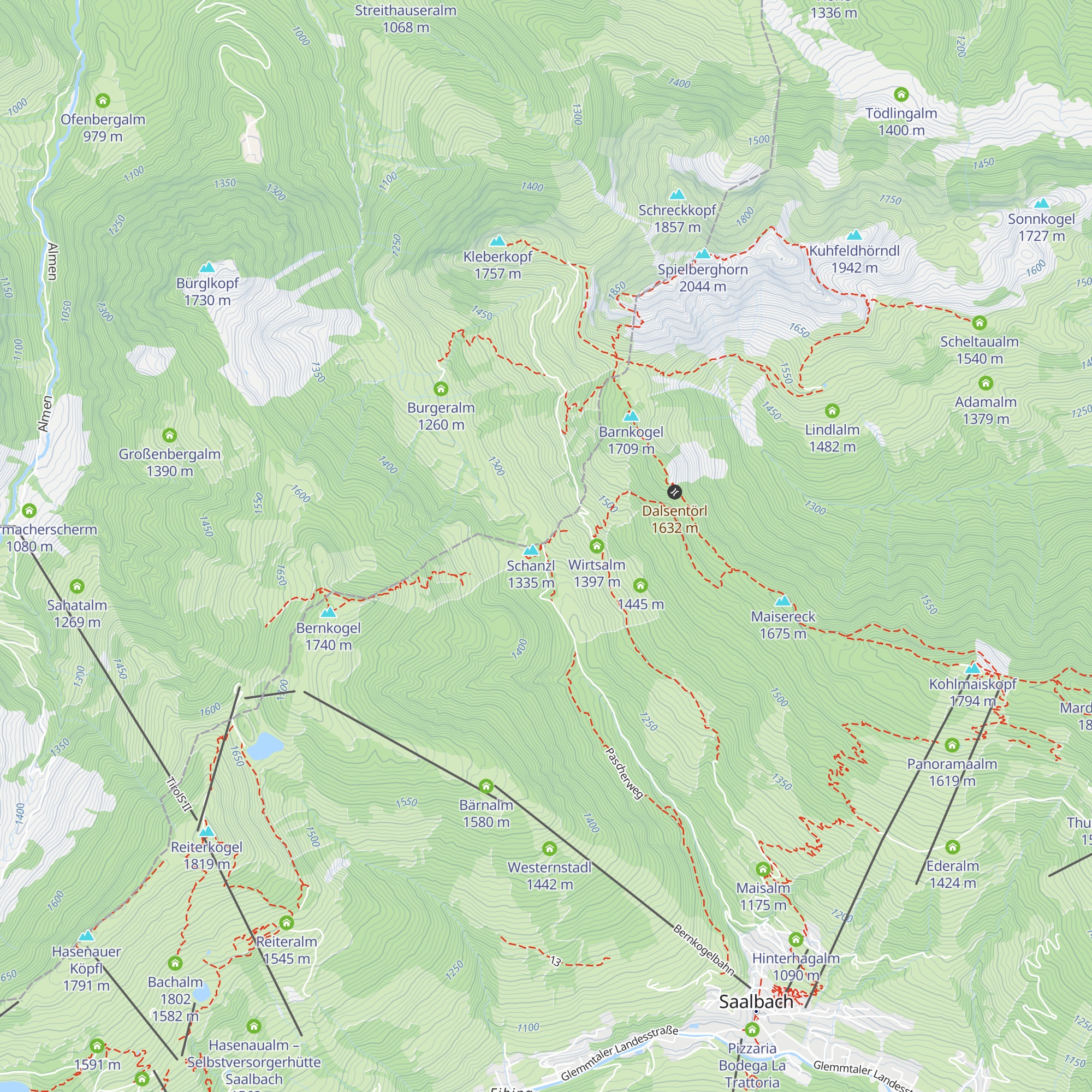 Spielberghaus map