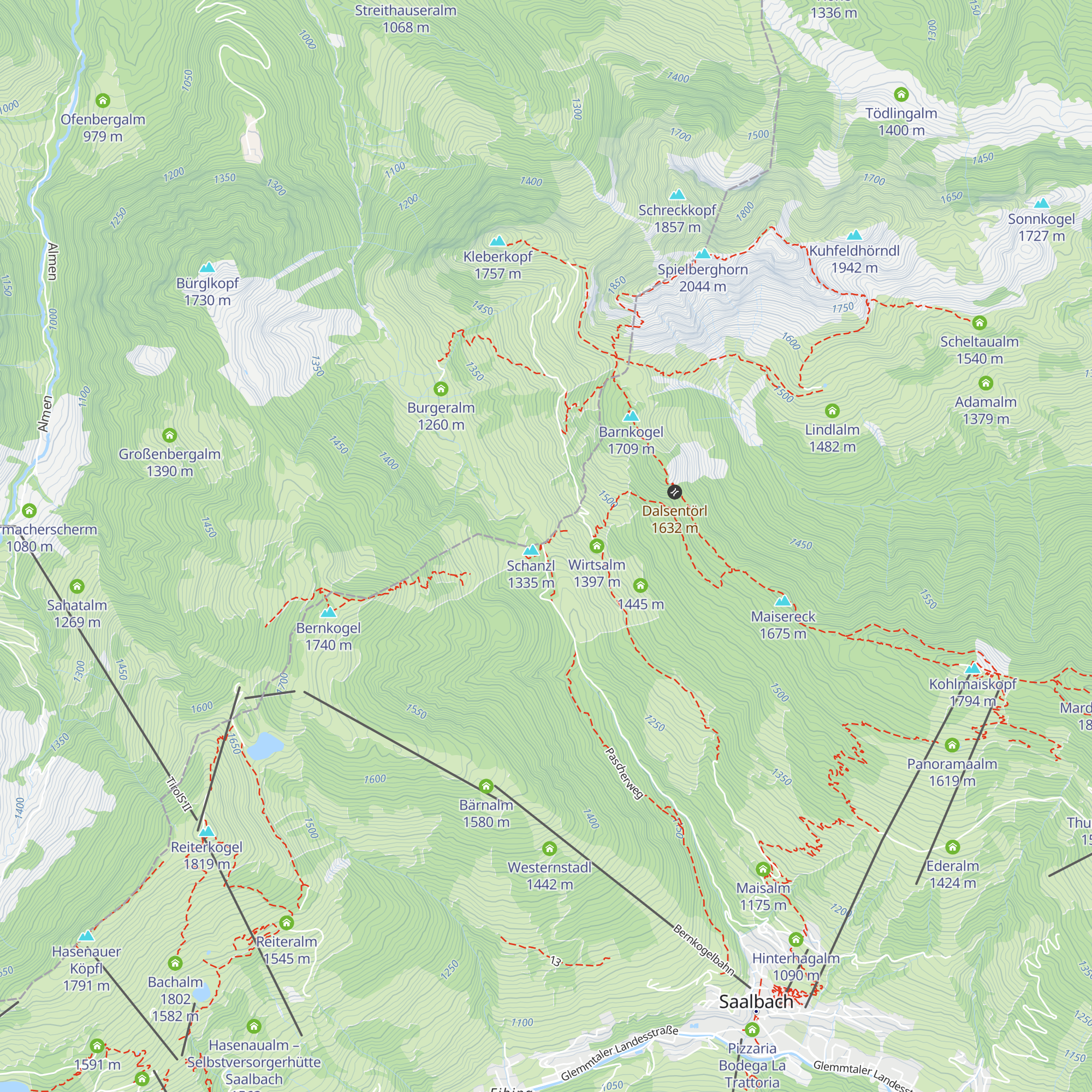 Spielberghaus map