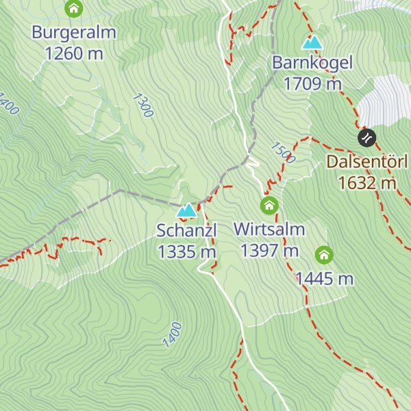 Map of Spielberghaus
