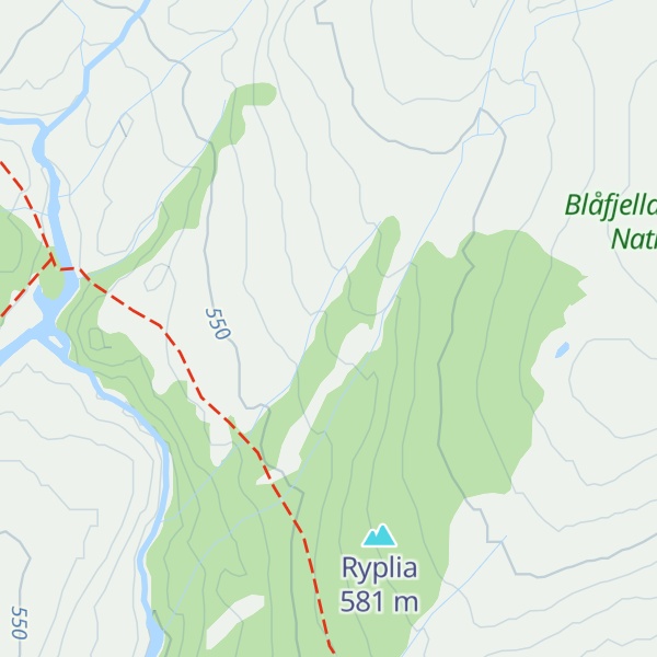 Map of Ryplihytta