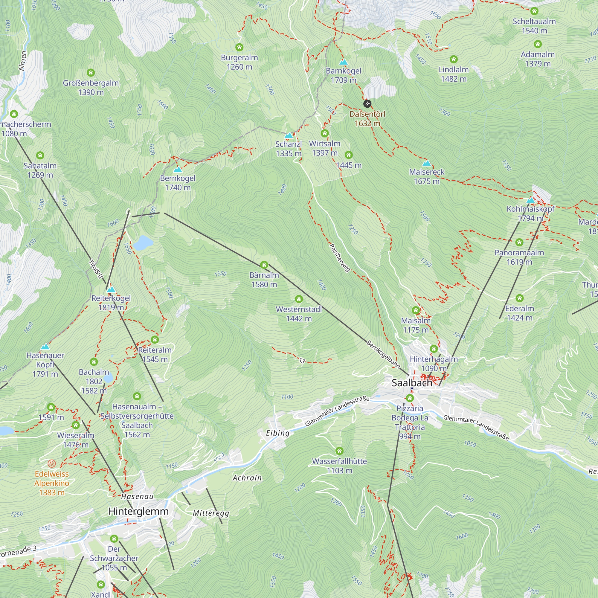 Westernstadl map