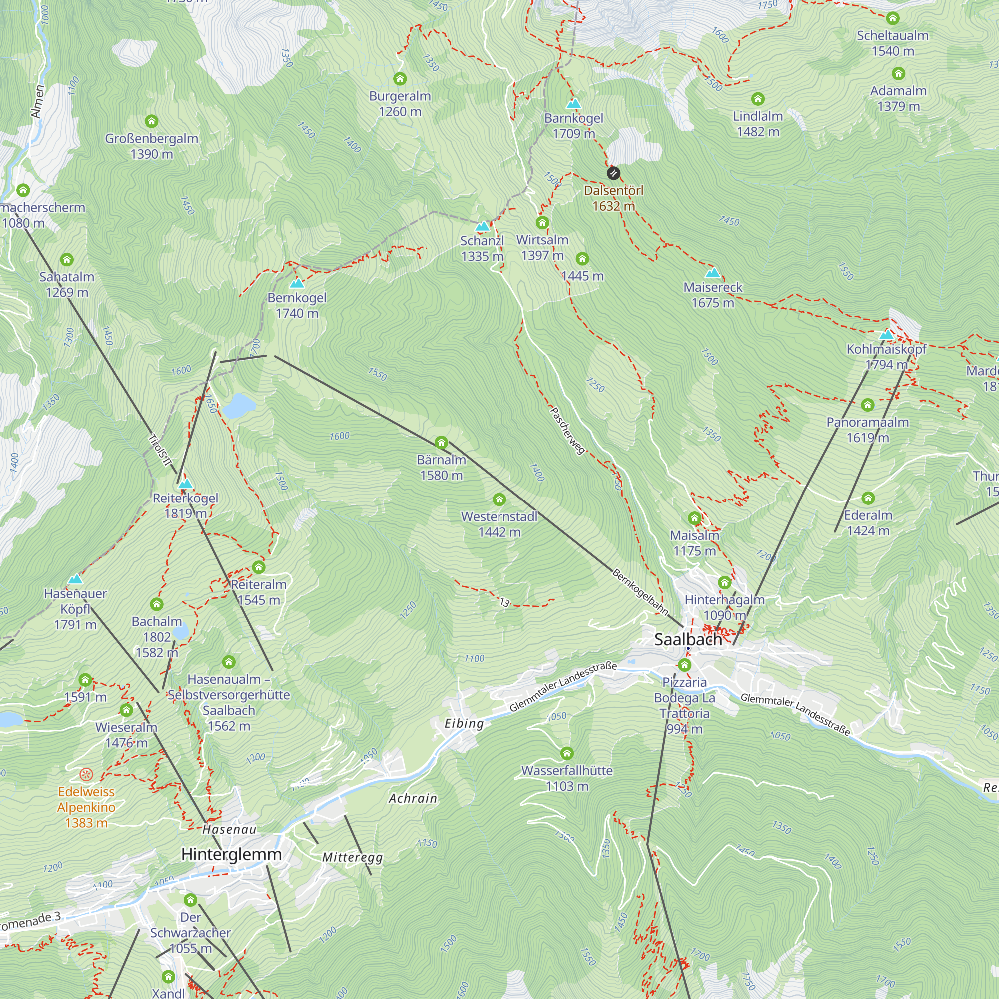Westernstadl map