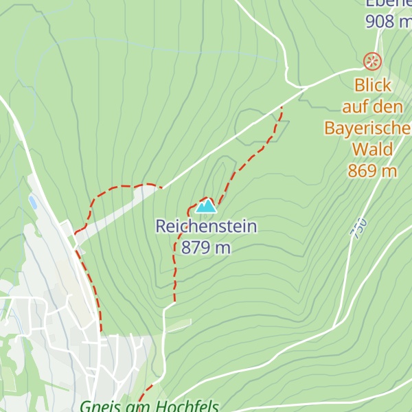 Map of Reichenstein