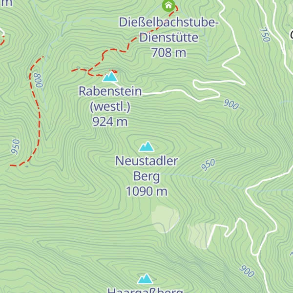 Map of Neustadler Berg