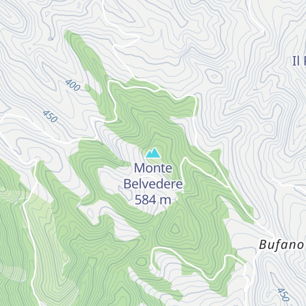 Map of Monte Belvedere