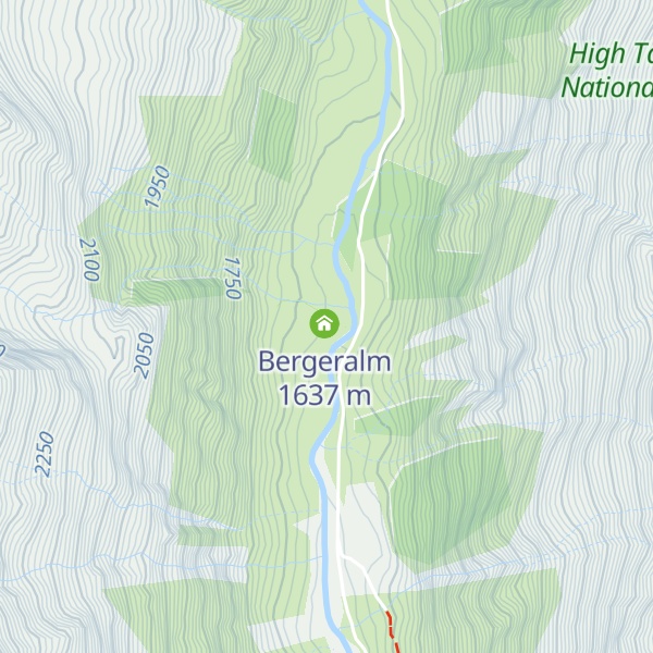 Map of Jausenstation Bergeralm