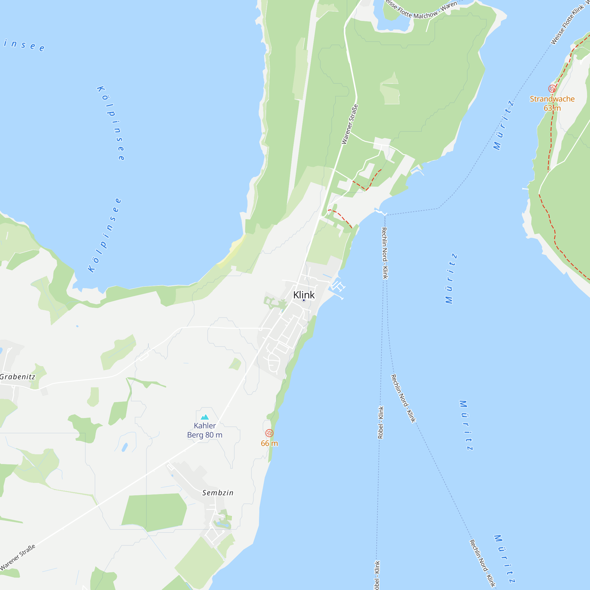 Touristinformation map