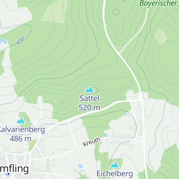 Map of Sattel