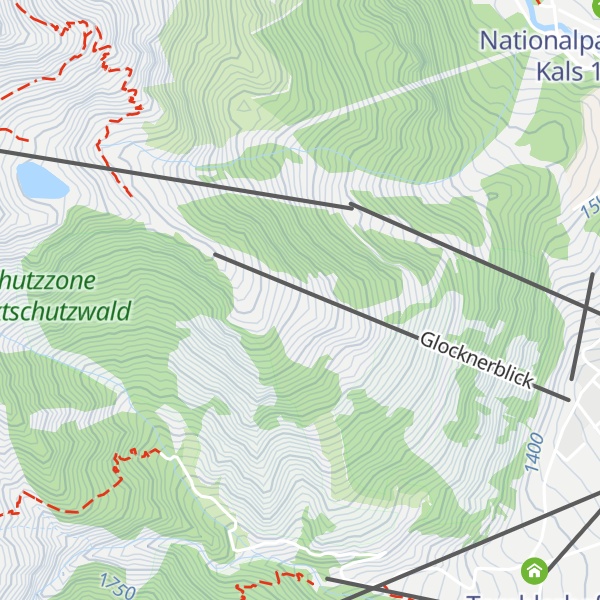 Map of Bergrestaurant Glocknerblick