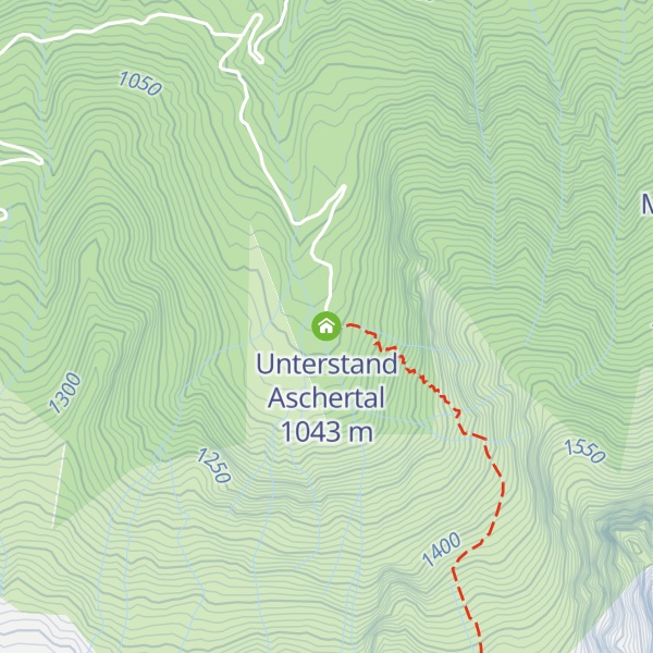 Map of Unterstand Aschertal