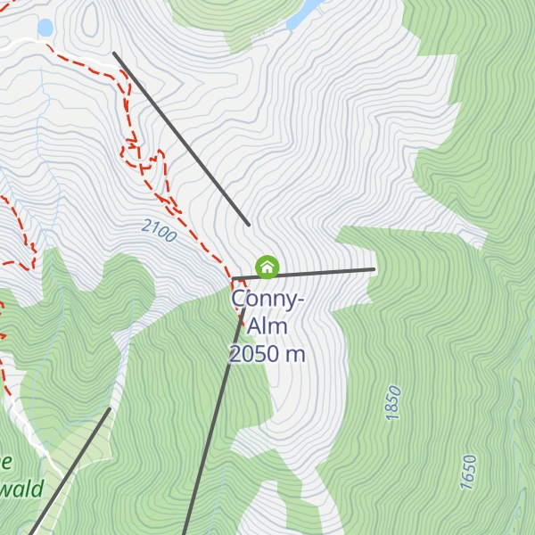 Map of Conny-Alm